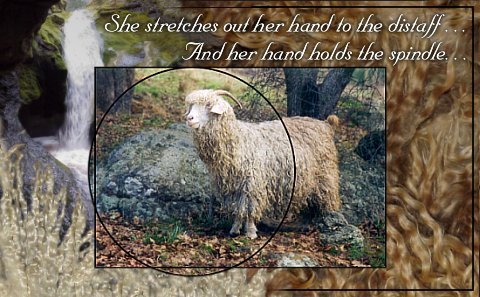 The wise woman is skilled with her hands