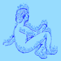 a realm of blue fire