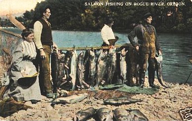 over fishing on the Rogue River